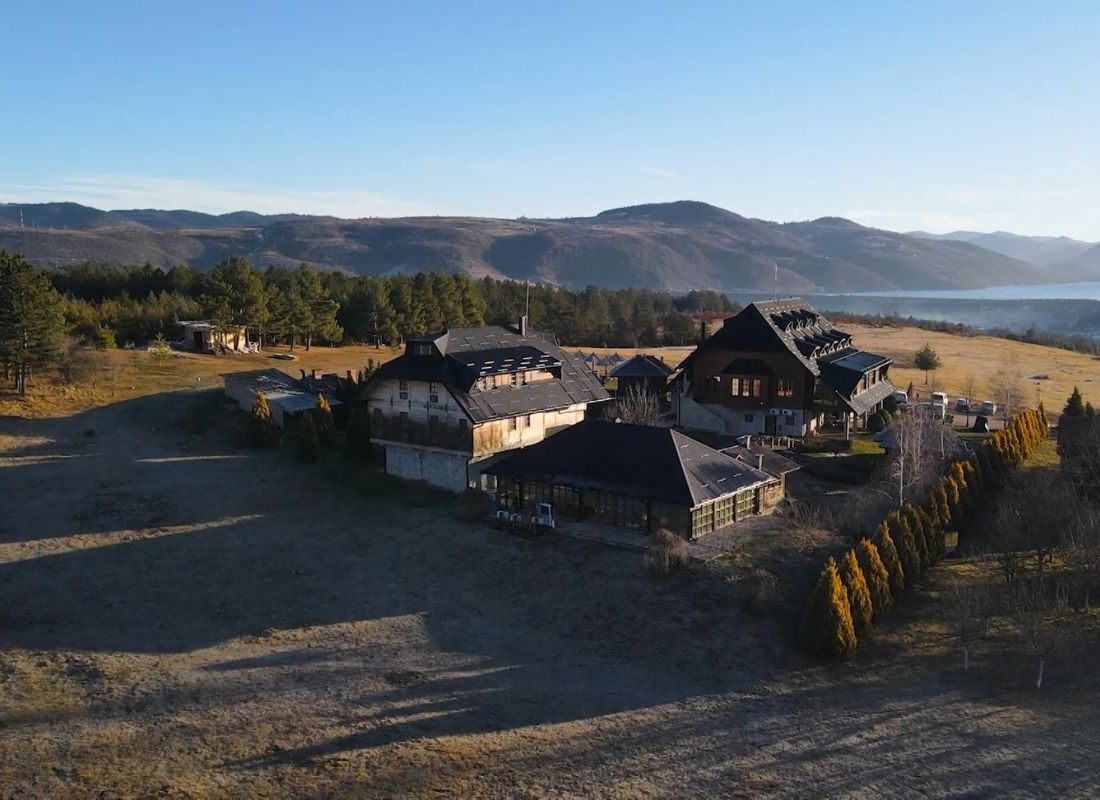 Etno selo Vraneša iz drona