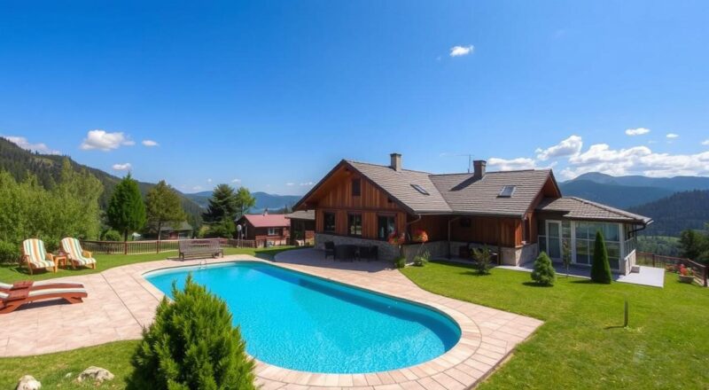 planinski smeštaj sa bazenom Srbija planinski smeštaj sa bazenom Srbija